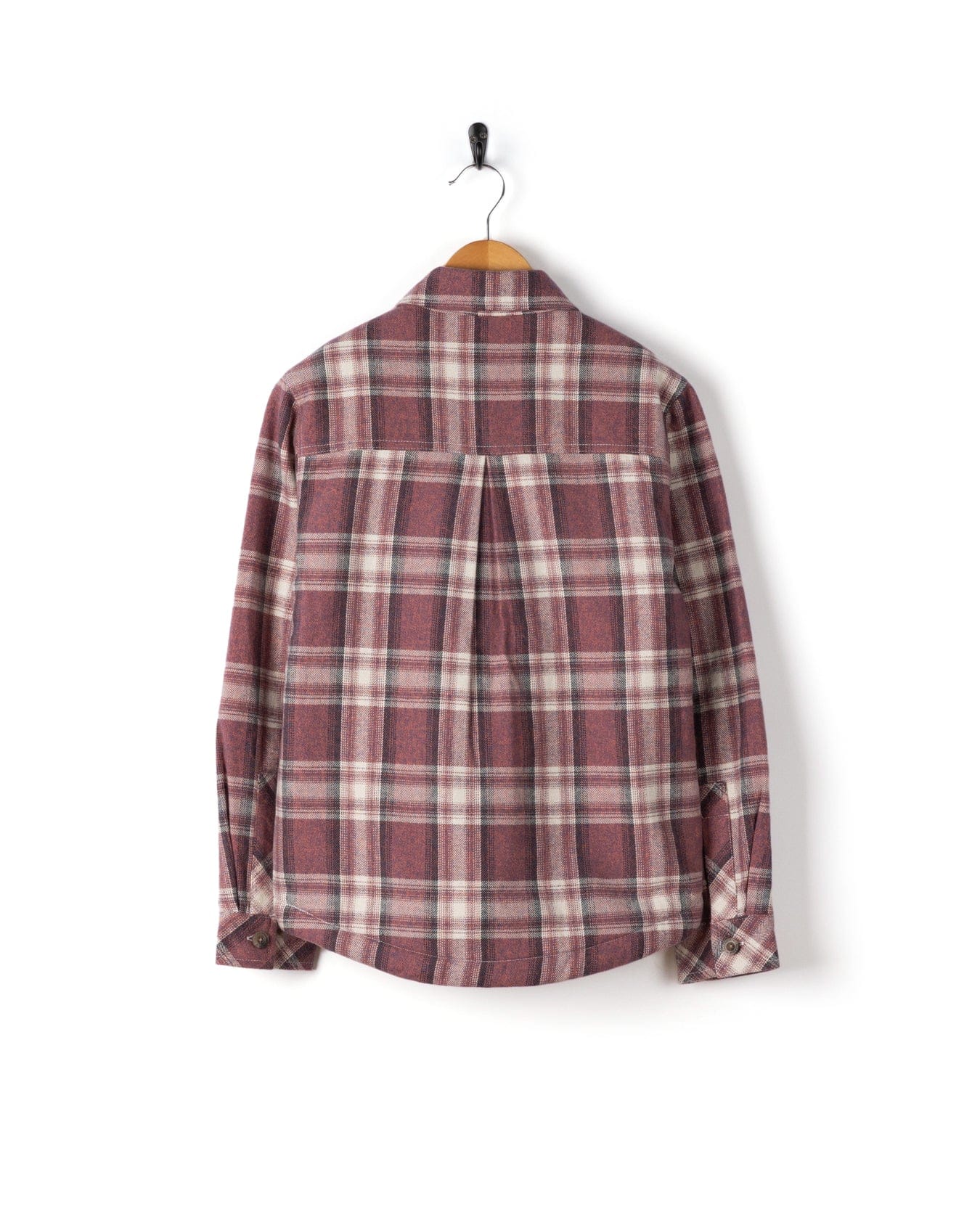 Alana Kids Shacket in Pink Check - Image 3