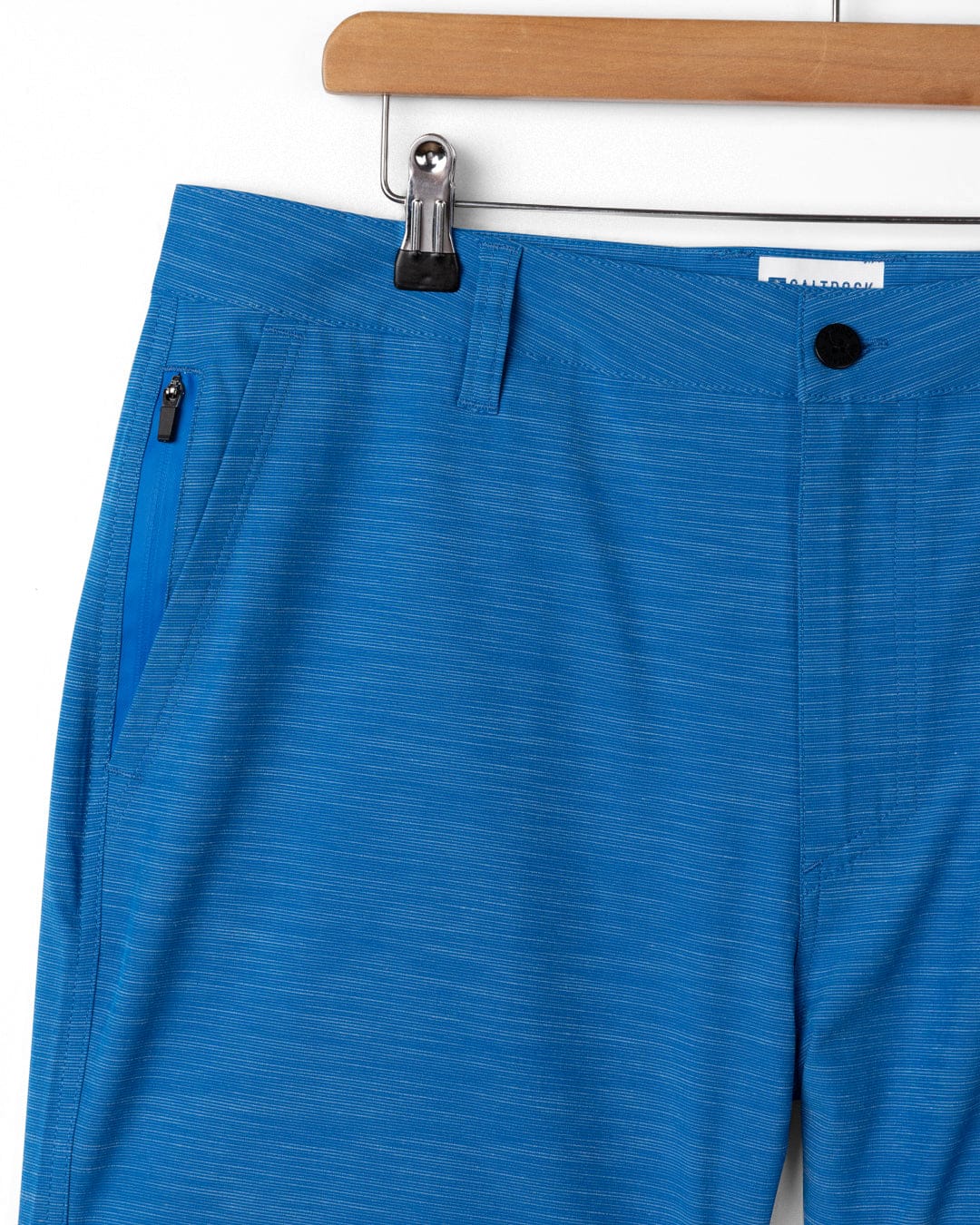 Amphibian 17 Mens Hybrid Board Shorts in Mid Blue - Image 10