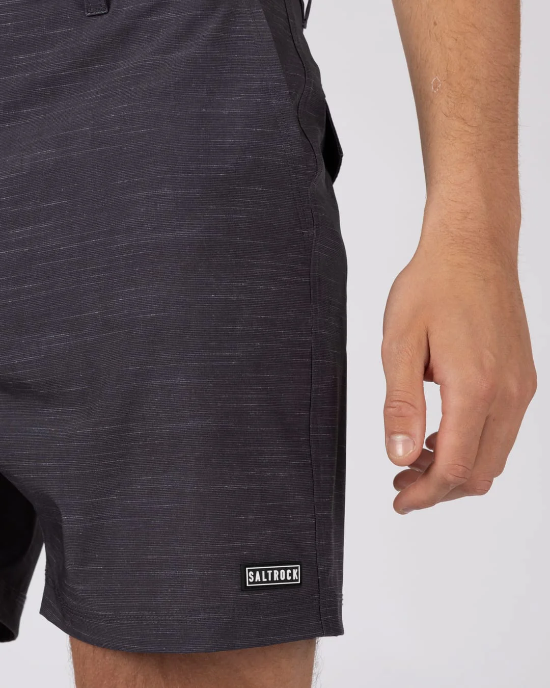 Amphibian 17 Mens Short in Dark Grey - Image 3