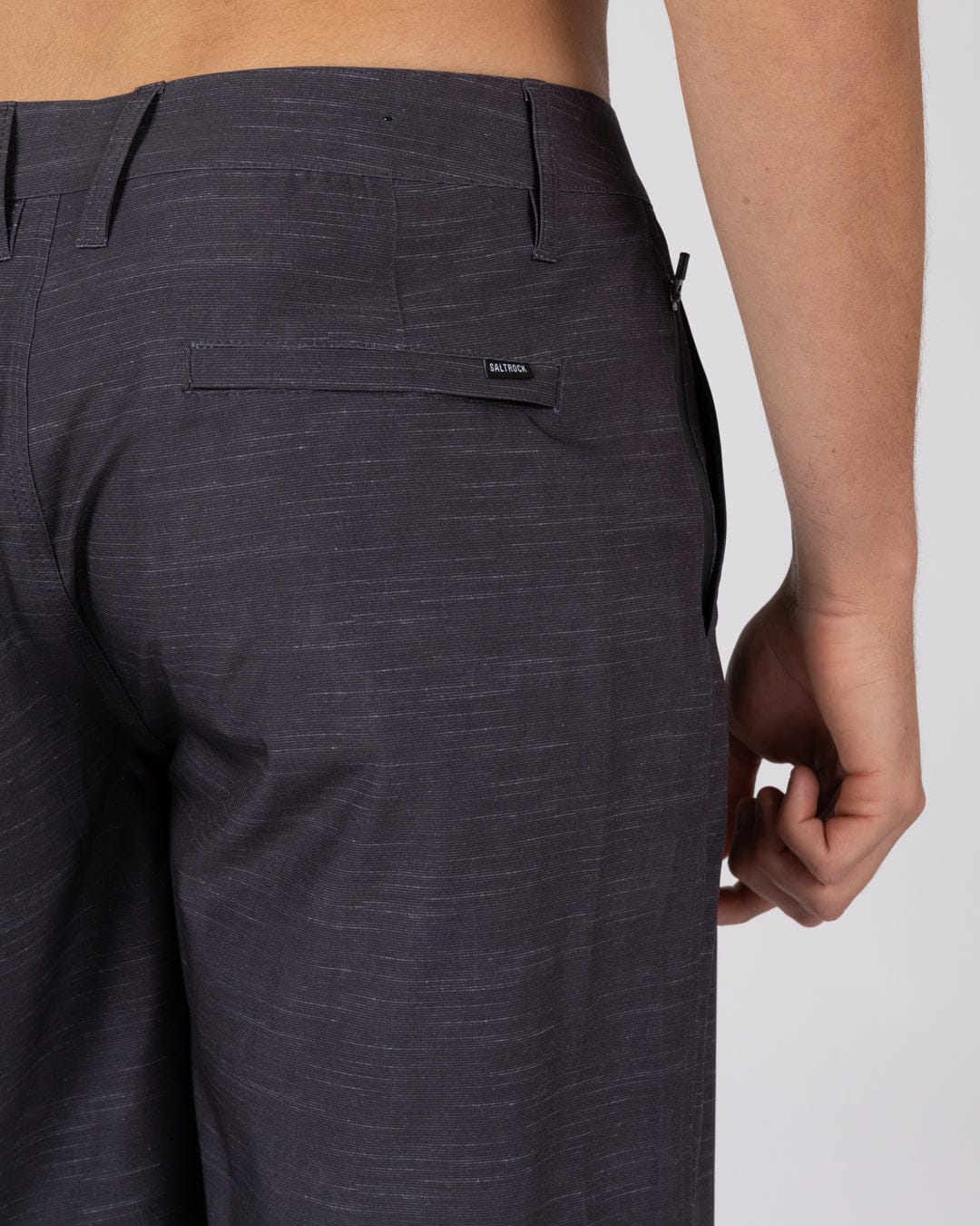 Amphibian 2 Mens Hybrid Shorts in Dark Grey - Image 6