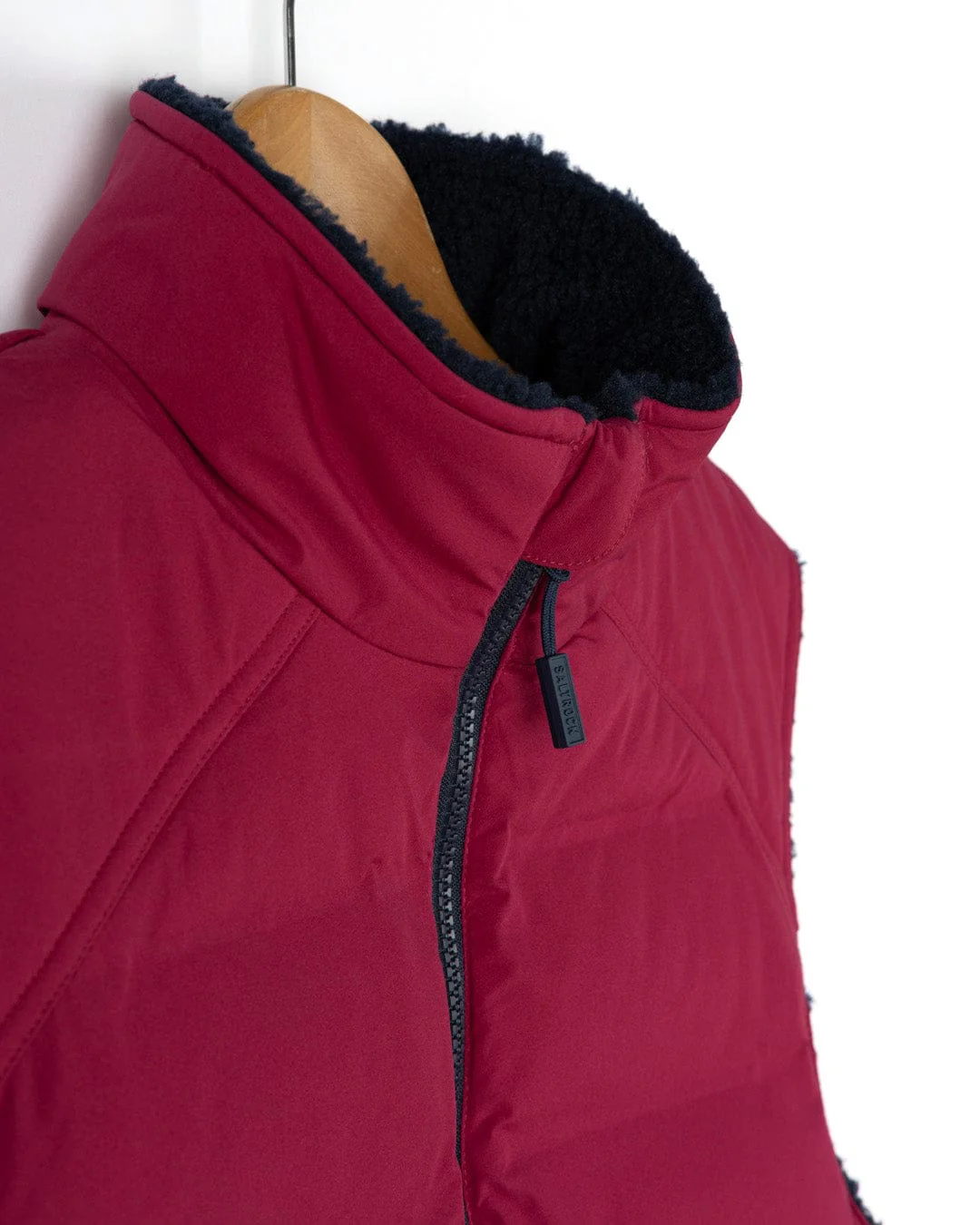 Astra Fleece Womens Reversible Gilet in Blue/Pink - Image 24