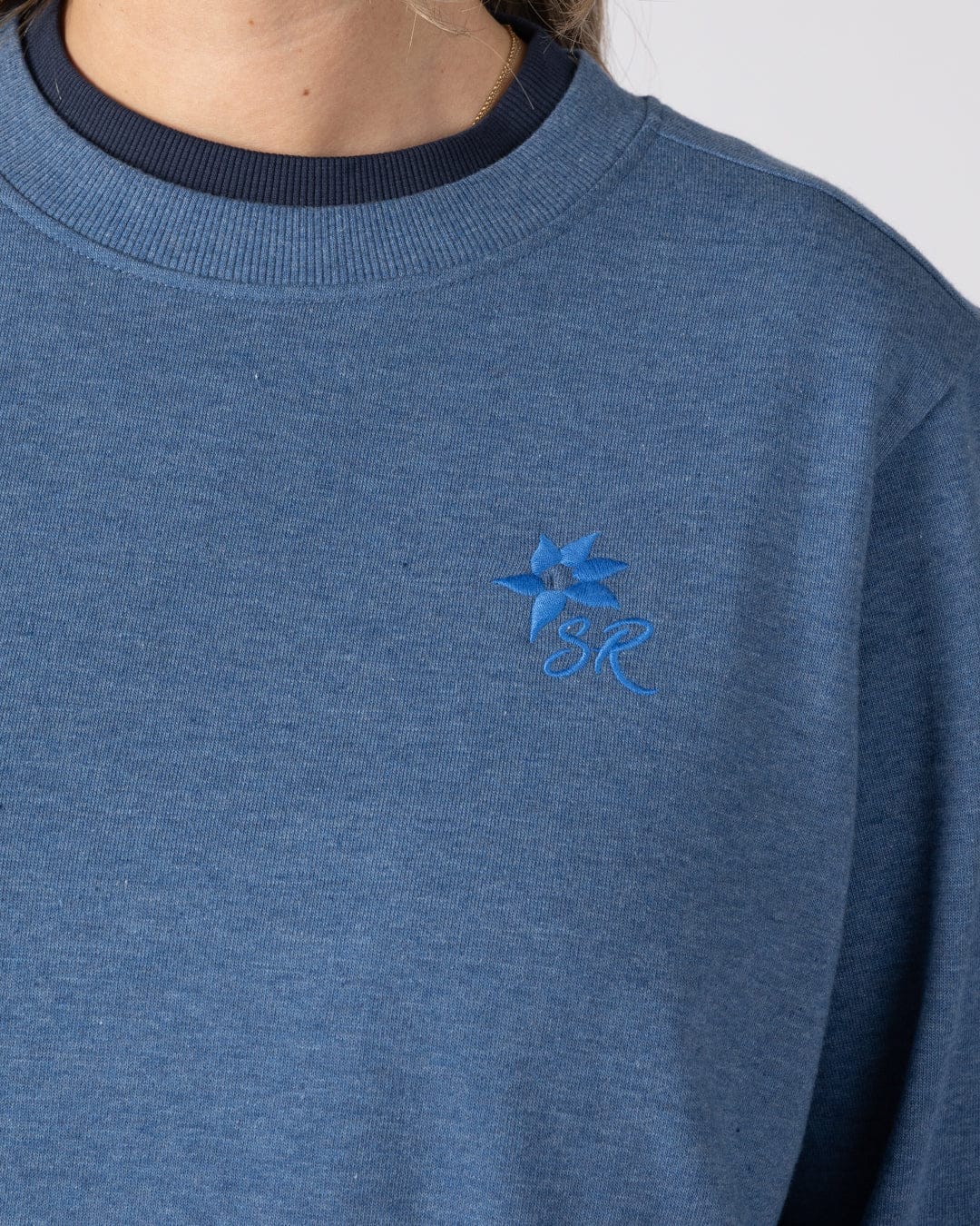 Austol Womens Sweatshirt in Bright Blue - Image 2