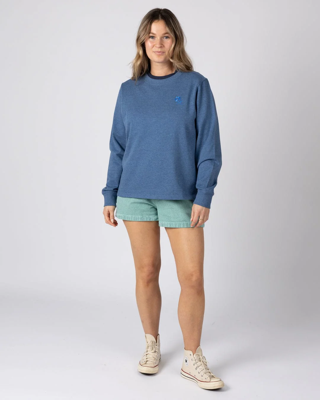 Austol Womens Sweatshirt in Bright Blue - Image 5