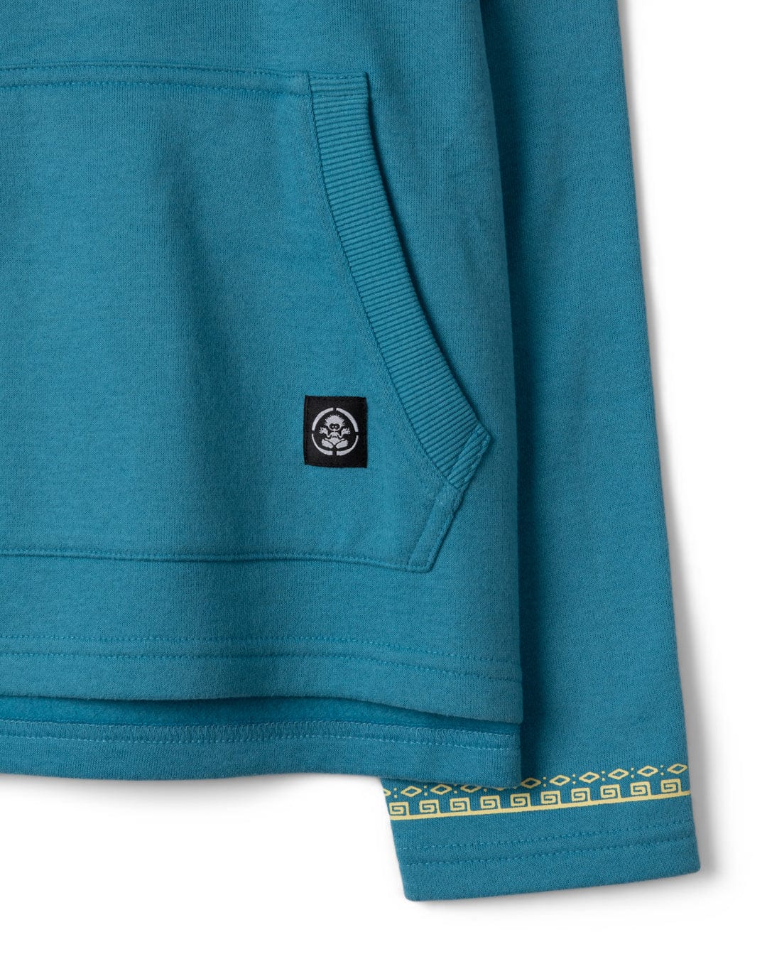 Back In The Day Kids Pop Hoodie in Bright Blue - Image 3