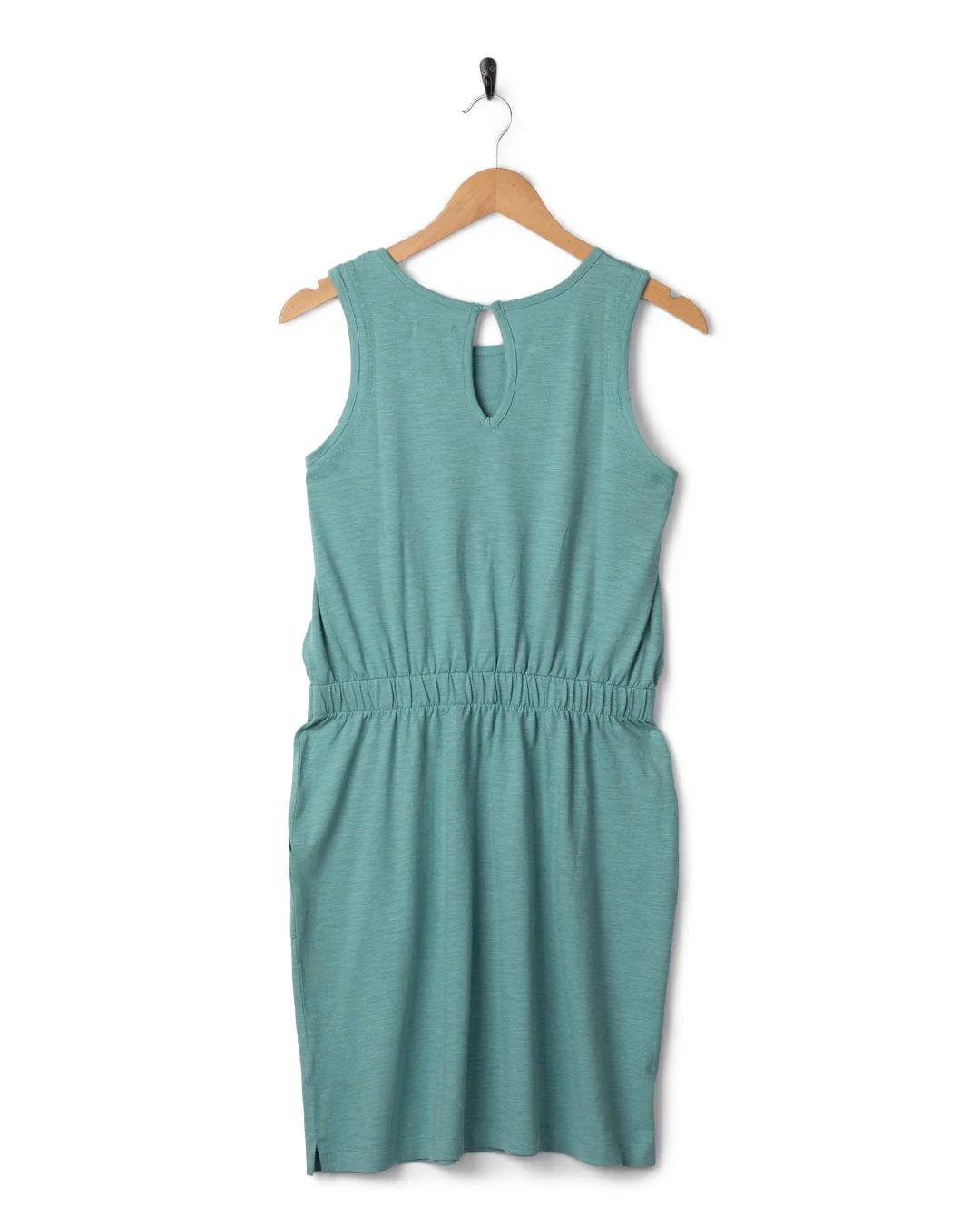 Bauhaus Womens Slub Dress Blue - Image 8