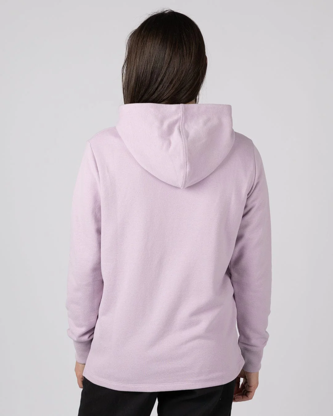 Better Days  Womens Pop Hoodie in Purple - Image 7