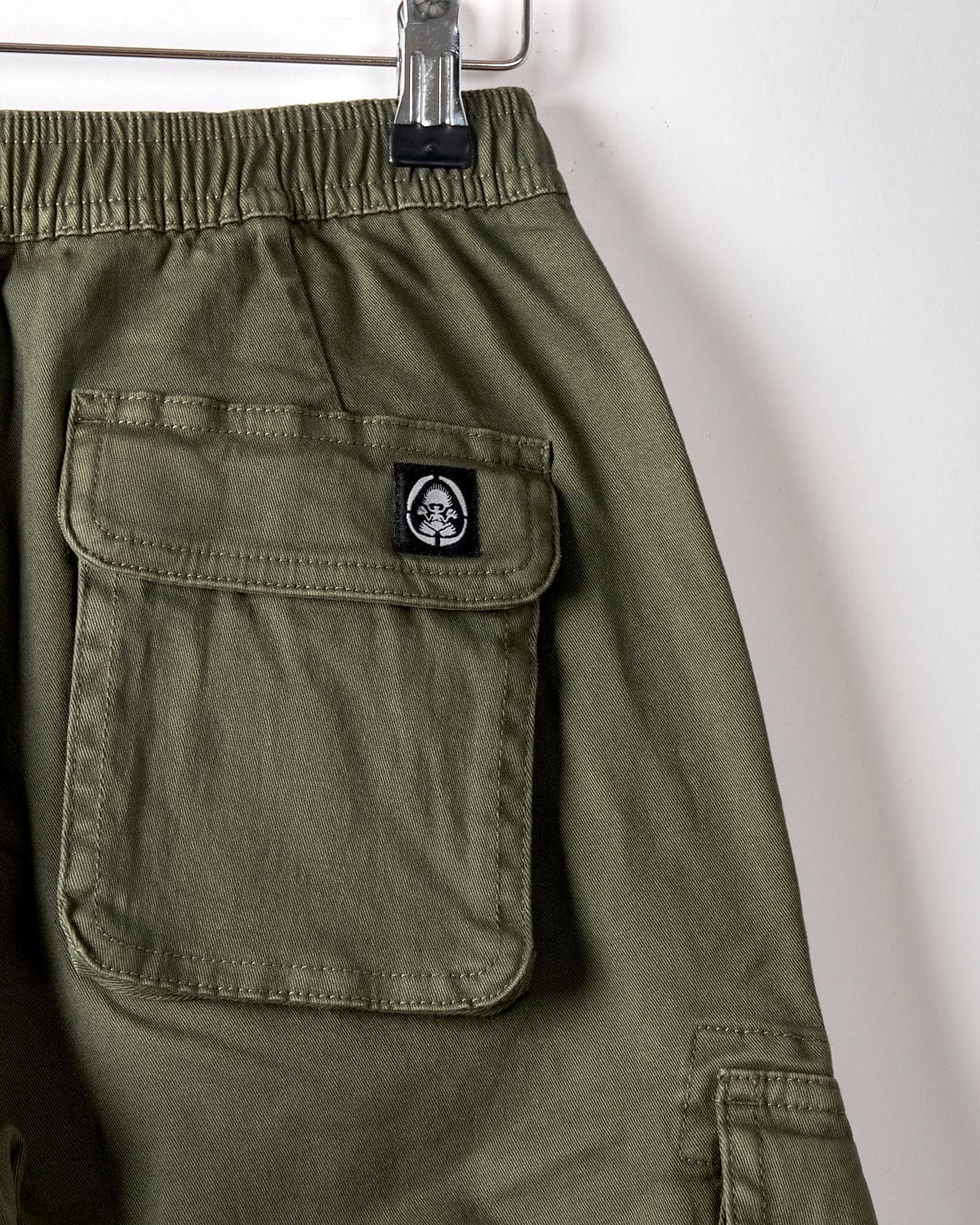 Bora Bora Kids Trouser in Chino - Dark Green - Image 4