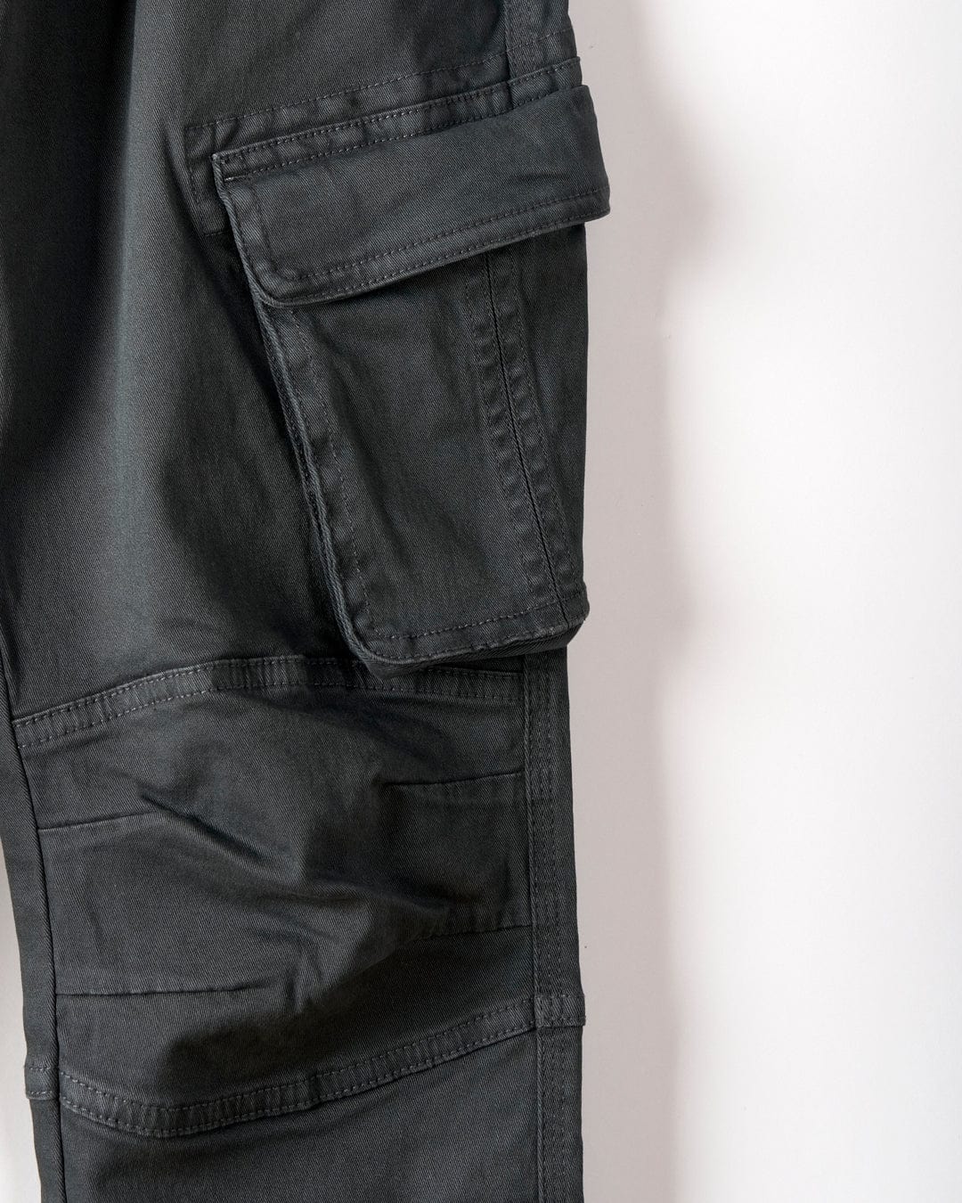 Bora Bora Kids Cargo Trousers in Dark Grey - Image 3