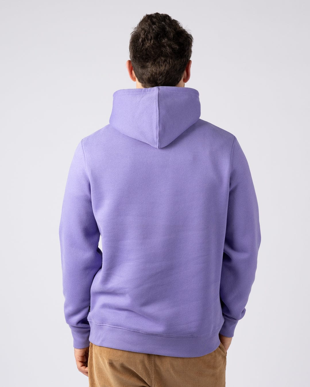 Box Logo Mens Pop Hoodie in Purple - Image 10