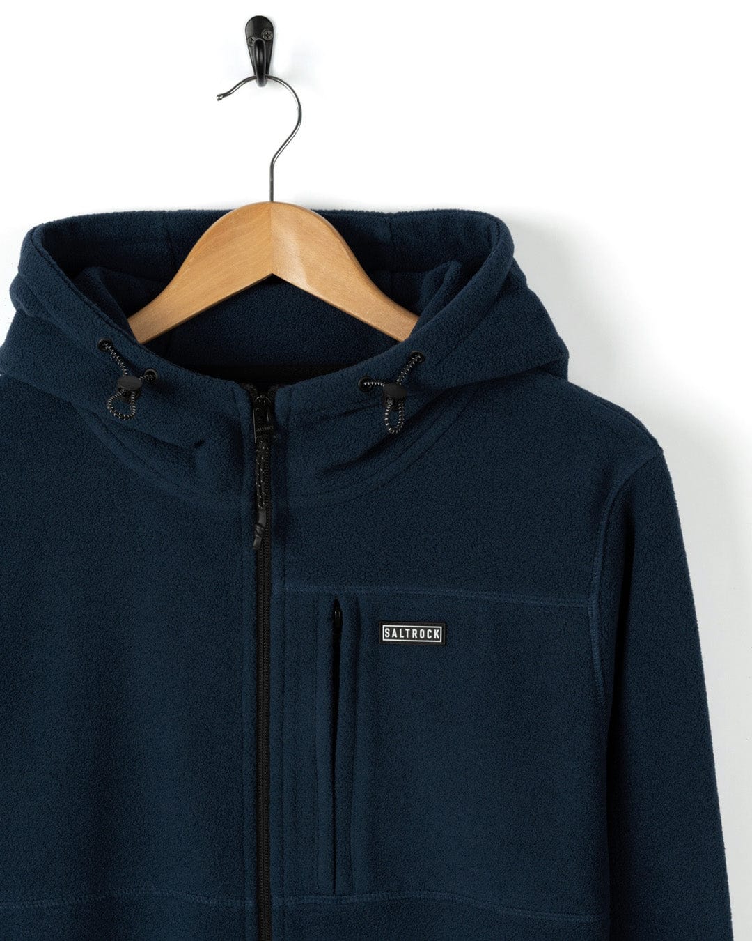 Bradford Mens Zip Fleece in Blue - Image 8