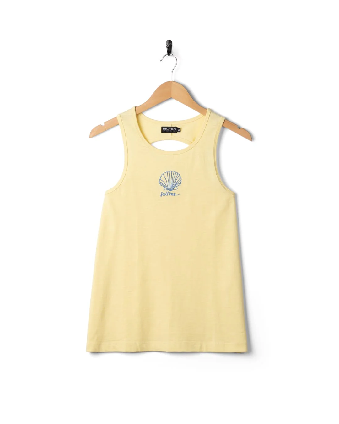 Calico Women Vest in Light Yellow - Image 5