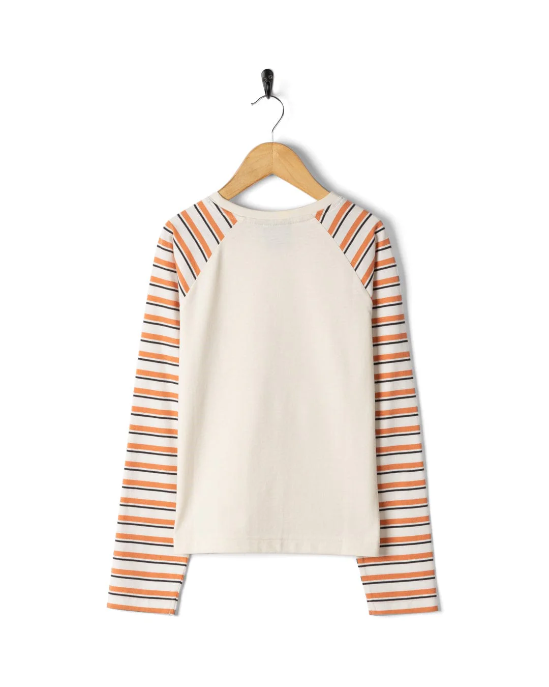 Charmer Kids Long Sleeve T-Shirt in Cream - Image 3