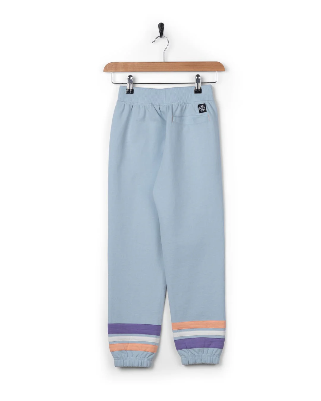 Checker Kids Trouser in Light Blue - Image 4