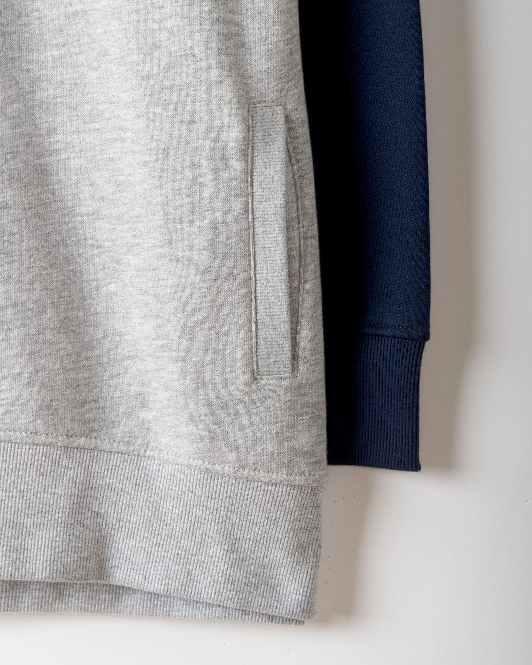 Coldwater Club Womens Raglan Pop Hoodie in Grey - Image 9