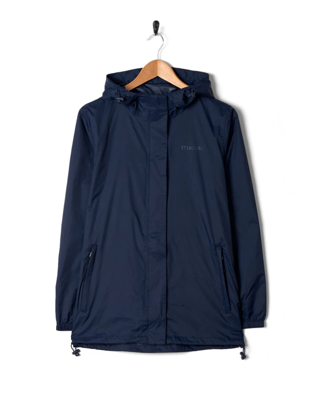 Cooper Womens Packable Waterproof Jacket in Blue - Image 5