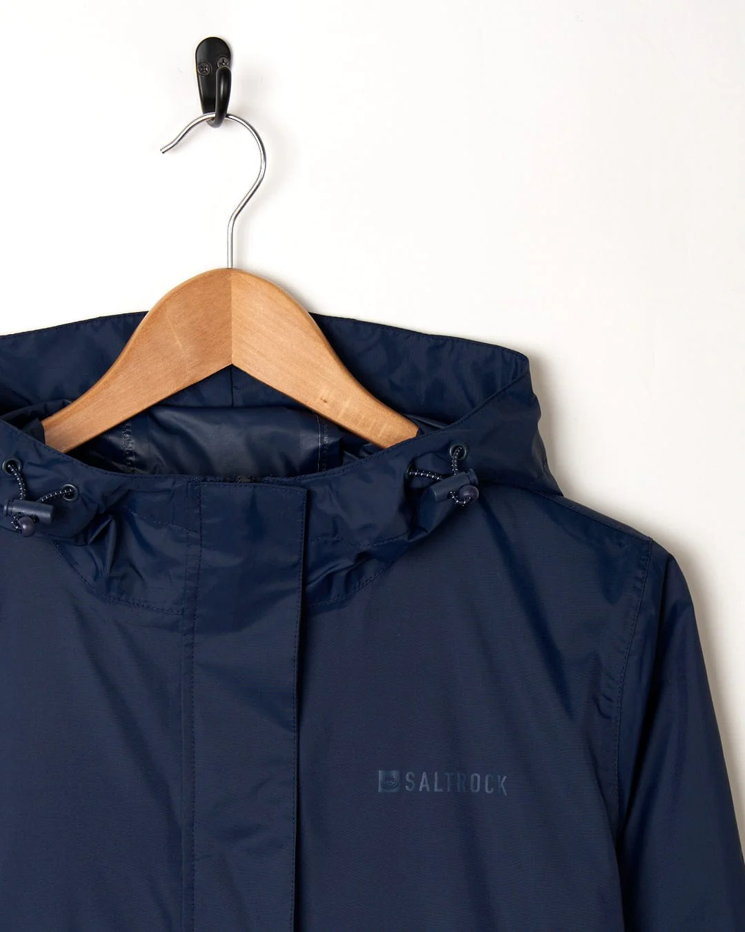 Cooper Womens Packable Waterproof Jacket in Blue - Image 8
