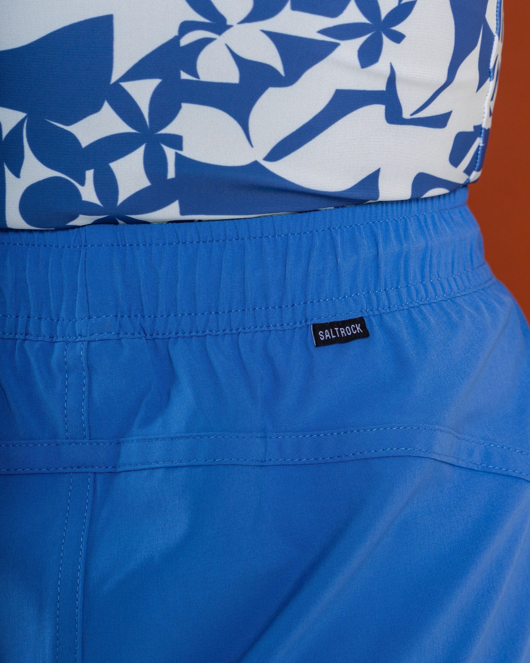 Copper Womens Hybrid Short in Blue - Image 13