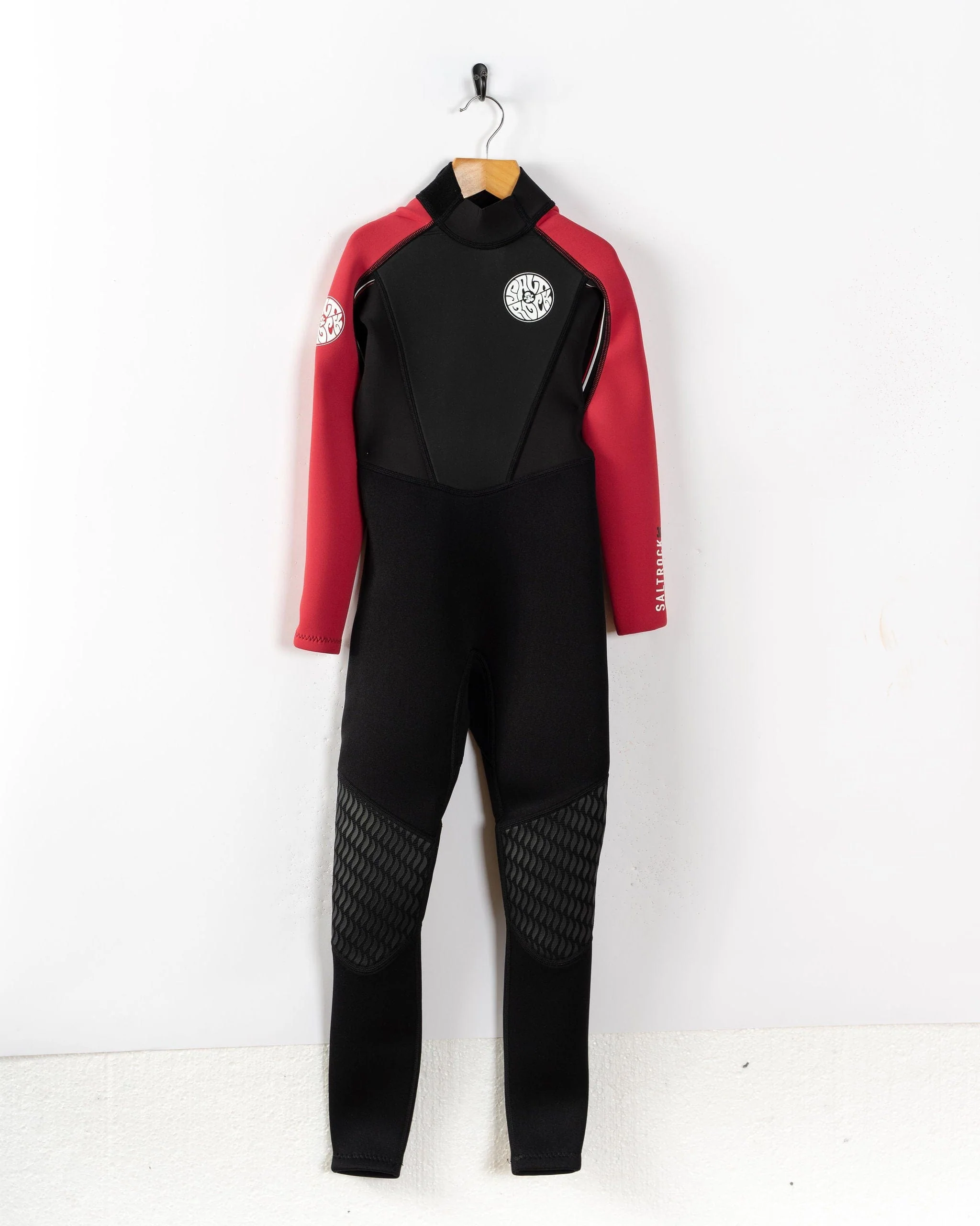 Core Kids 3/2 Full Wetsuit in Black/Red - Image 3