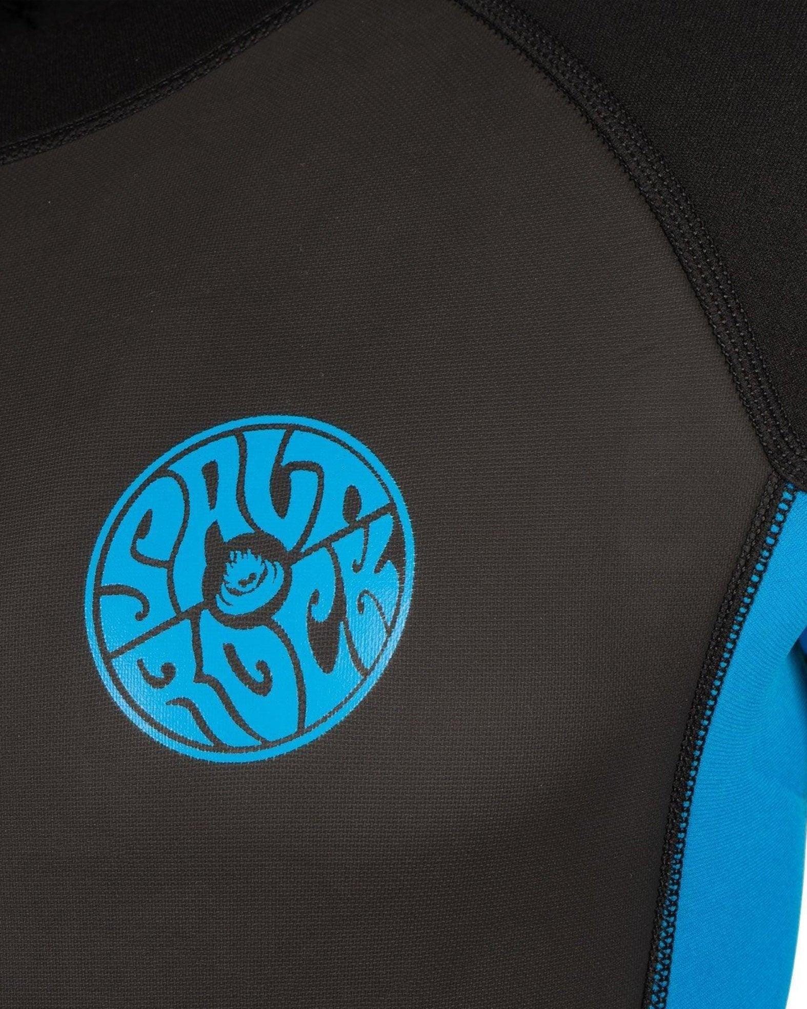 Core Mens 3/2 Shortie Wetsuit in Black/Blue - Image 5
