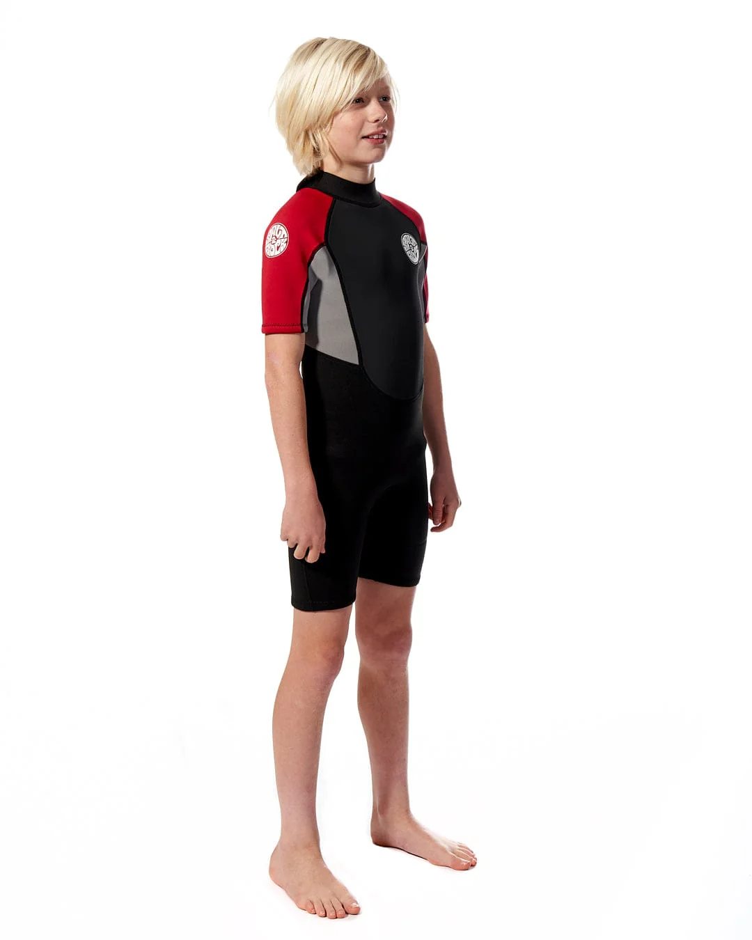 Core 3/2 Shortie Wetsuit in Red - Image 6
