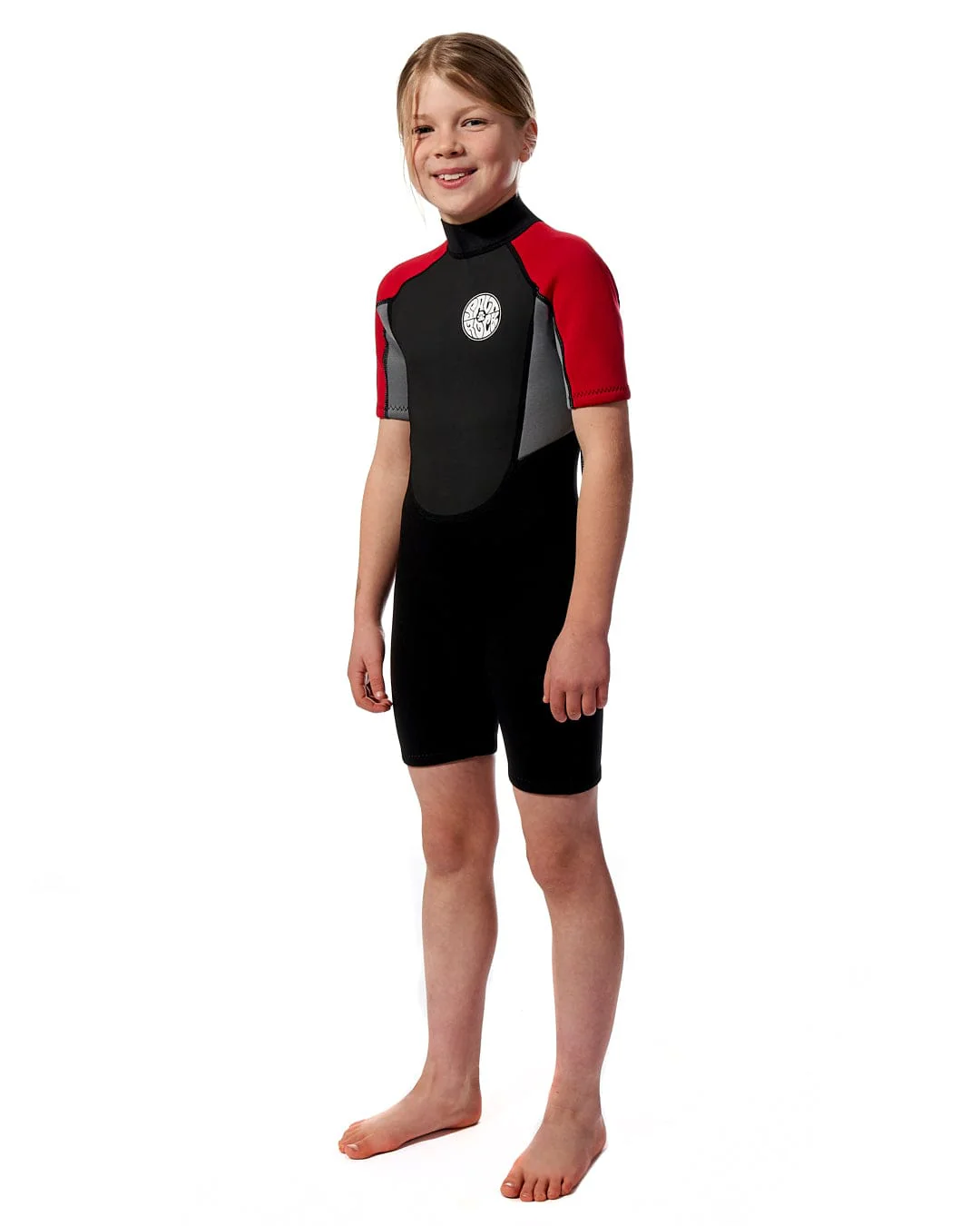 Core 3/2 Shortie Wetsuit in Red - Image 8