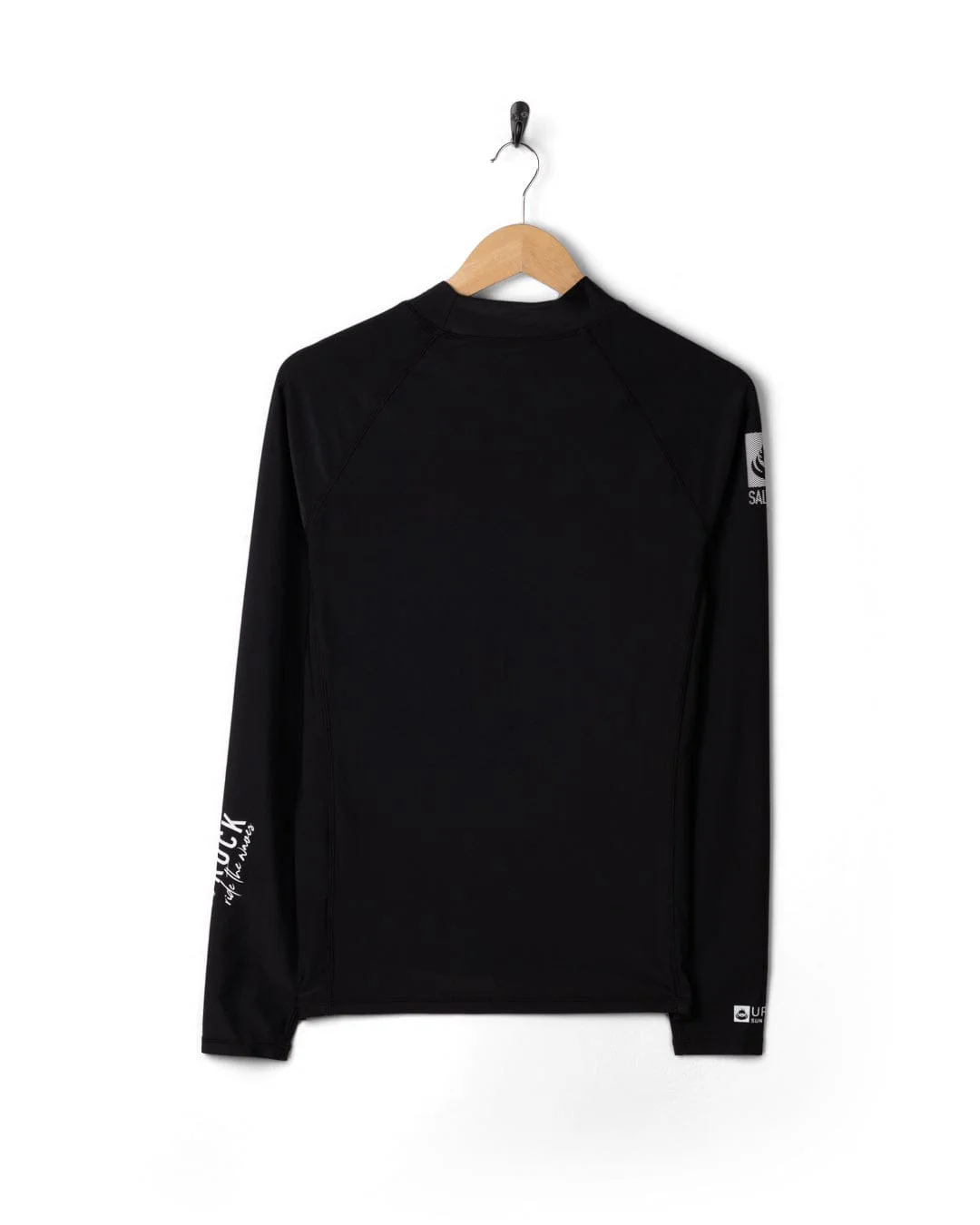 Core Mens Long Sleeve Rashvest in Black - Image 11