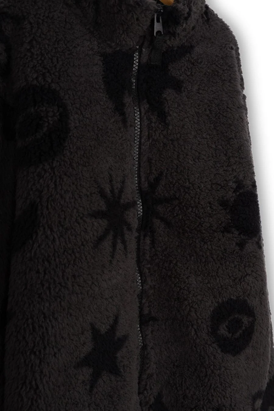 Cove Kids Zip Fleece in Dark Grey - Image 2