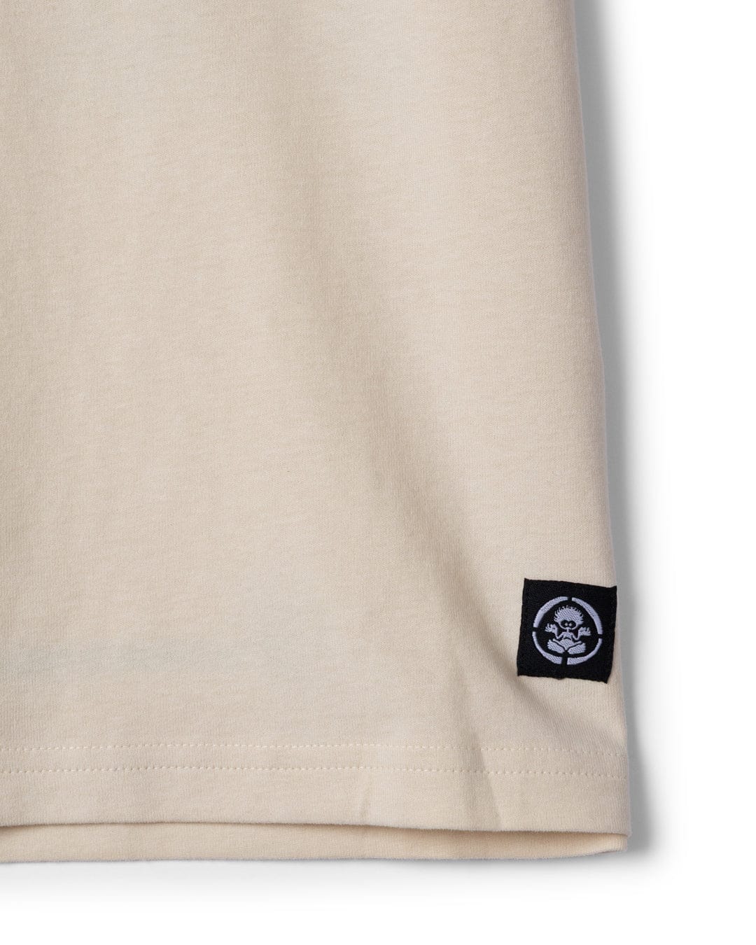 Creep Club Gradient Kids Oversized Short Sleeve T-Shirt in Cream - Image 5