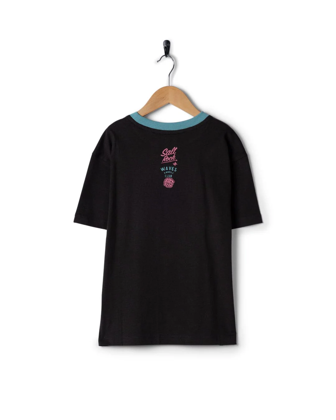 Creep Club Kids Short Sleeve T-Shirt in Dark Grey - Image 3