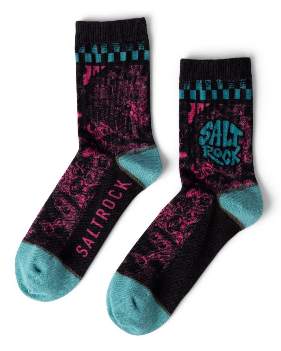 Creep Club Kids Socks in Black