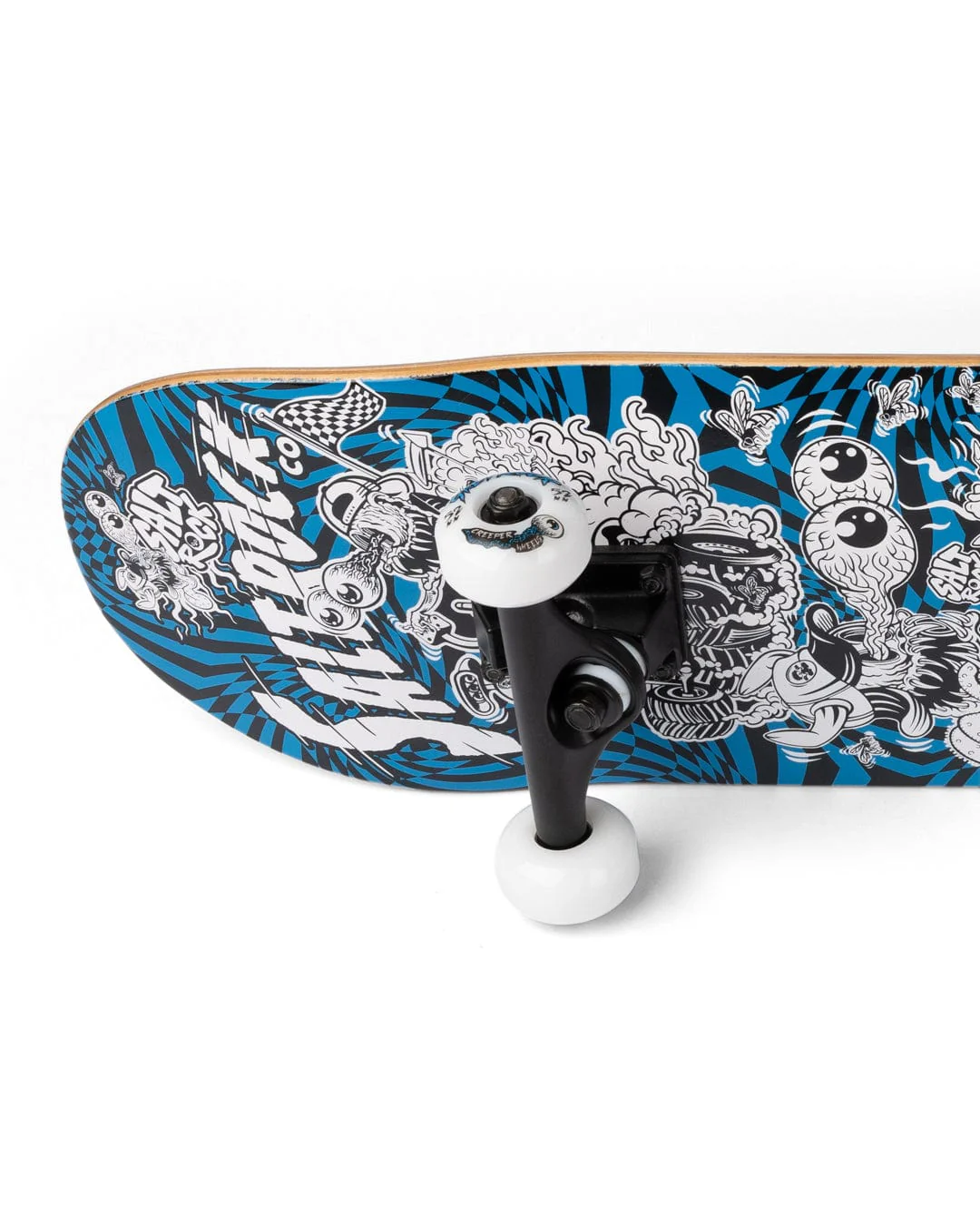 Creeptrilogy Skateboard in Blue - Image 3