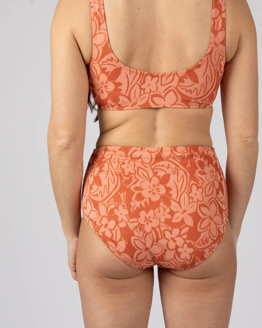 Dali Womens Bikini Bottoms in Light Orange - Image 4