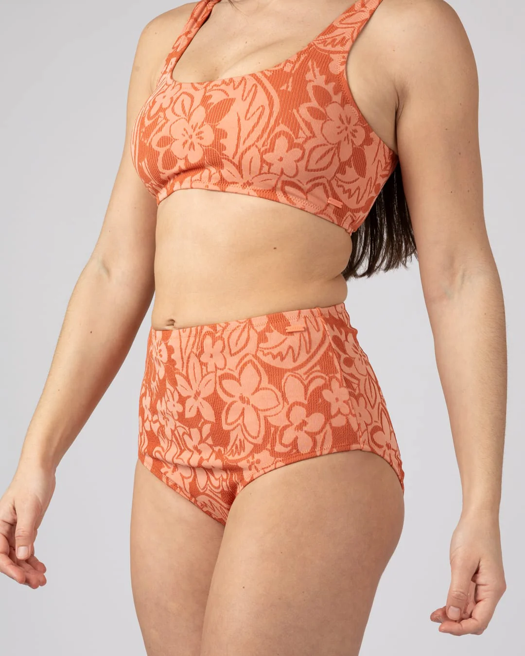 Dali Womens Bikini Bottoms in Light Orange - Image 6