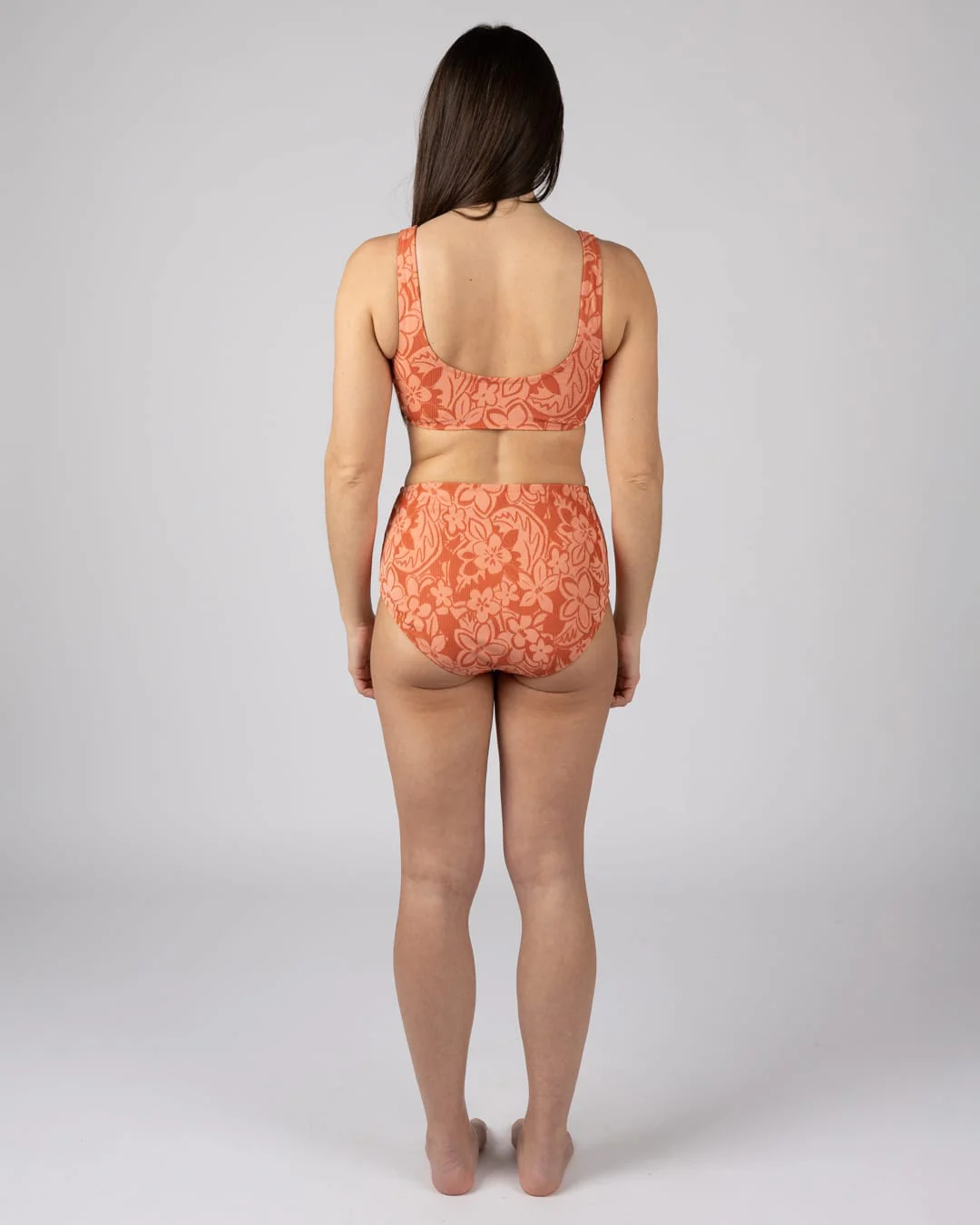Dali Womens Bikini Bottoms in Light Orange - Image 9