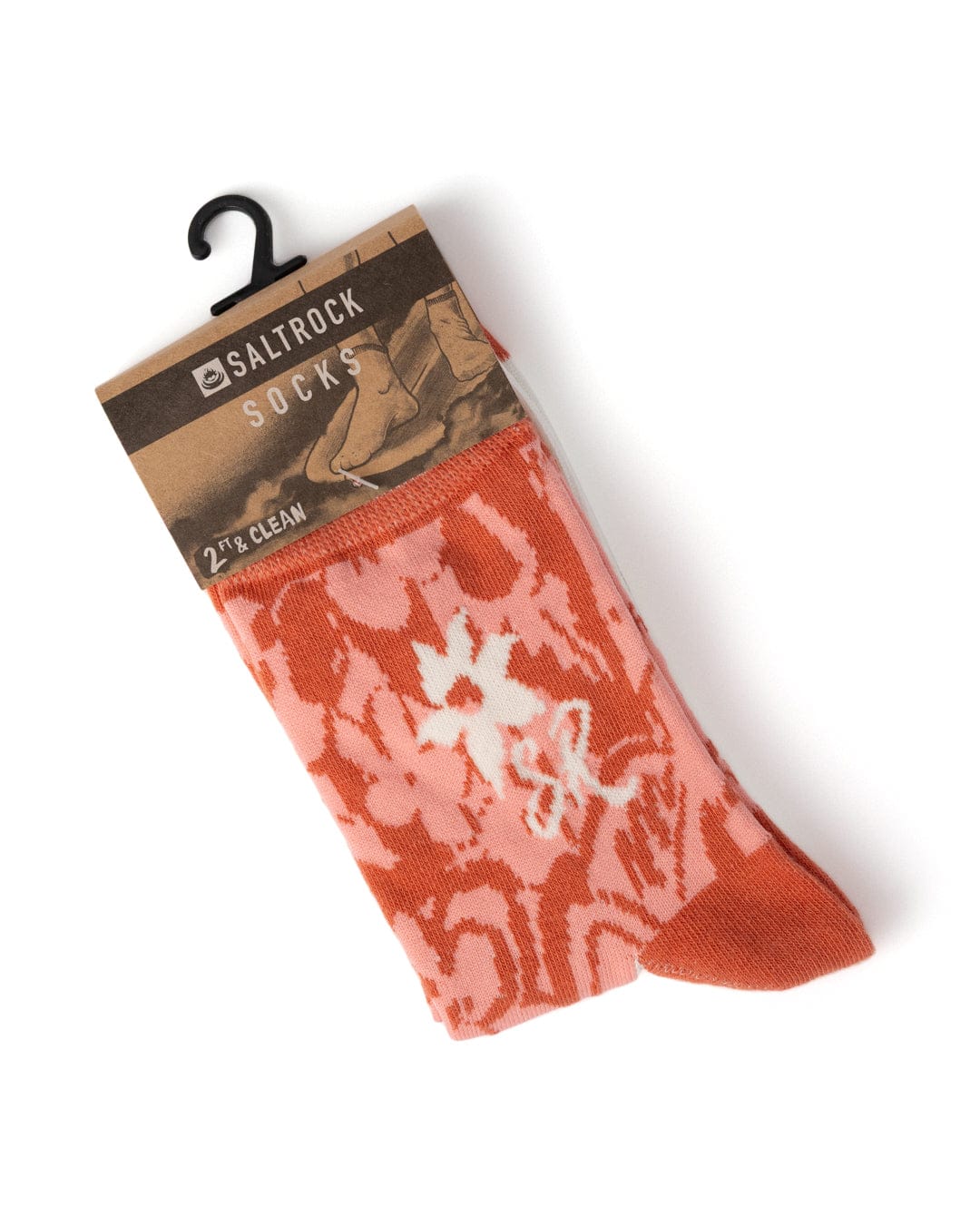 Dali Socks in Light Orange - Image 3