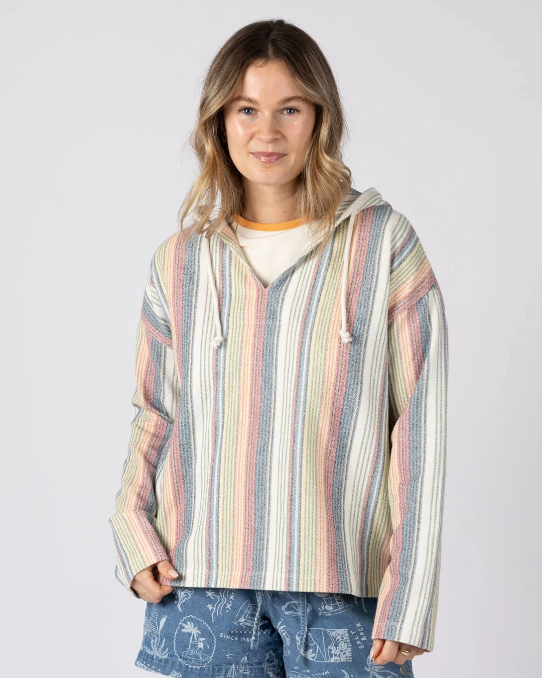Delen Womens Pop Hoodie in Multicolour - Image 2