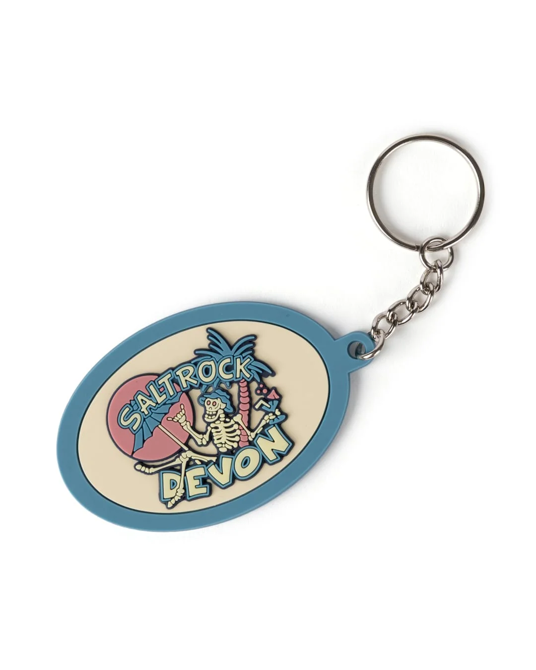 Sip 'N' Dip Devon Key Ring in Bright Blue - Image 2