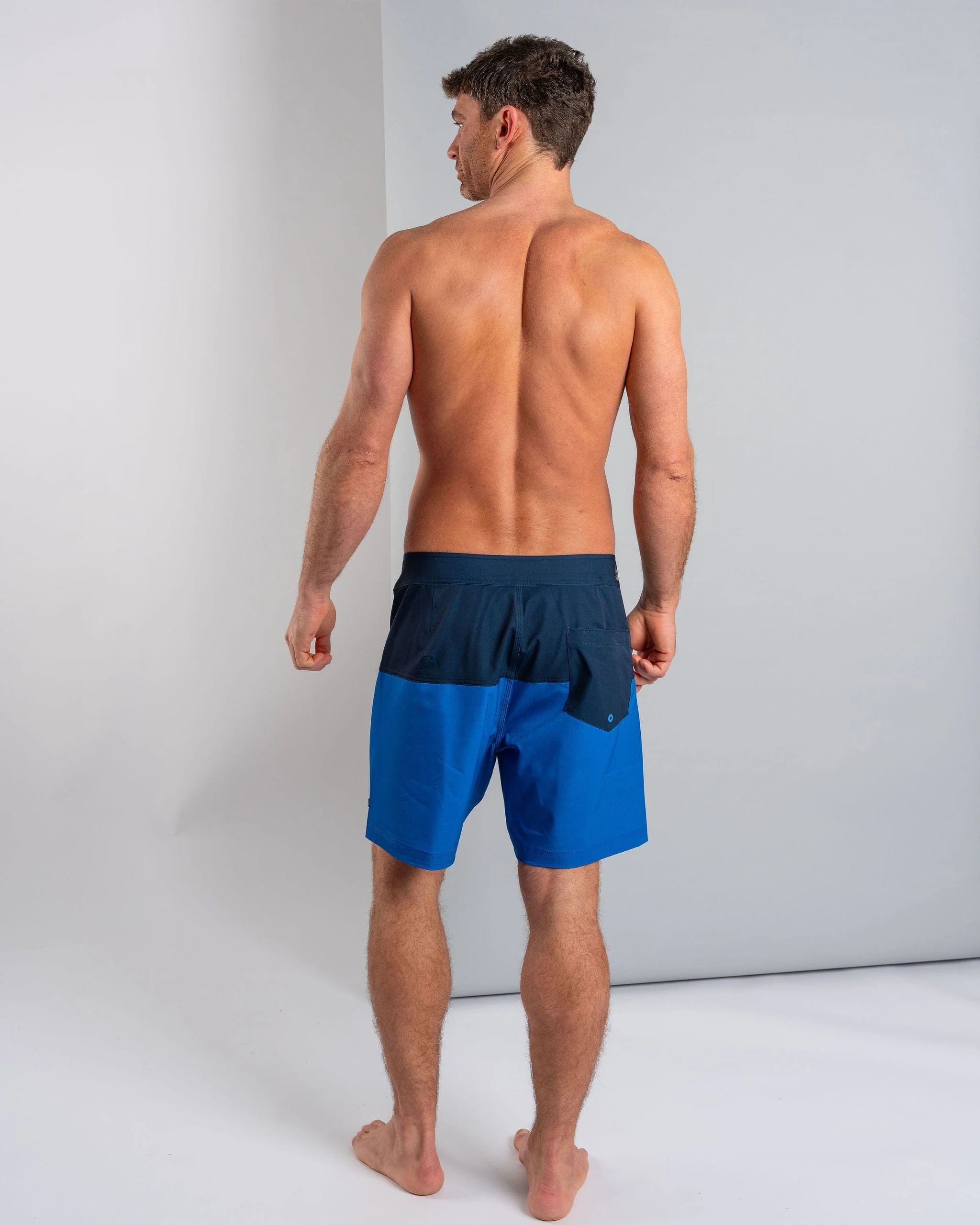 Eden Block Mens Boardshorts in Blue - Image 10