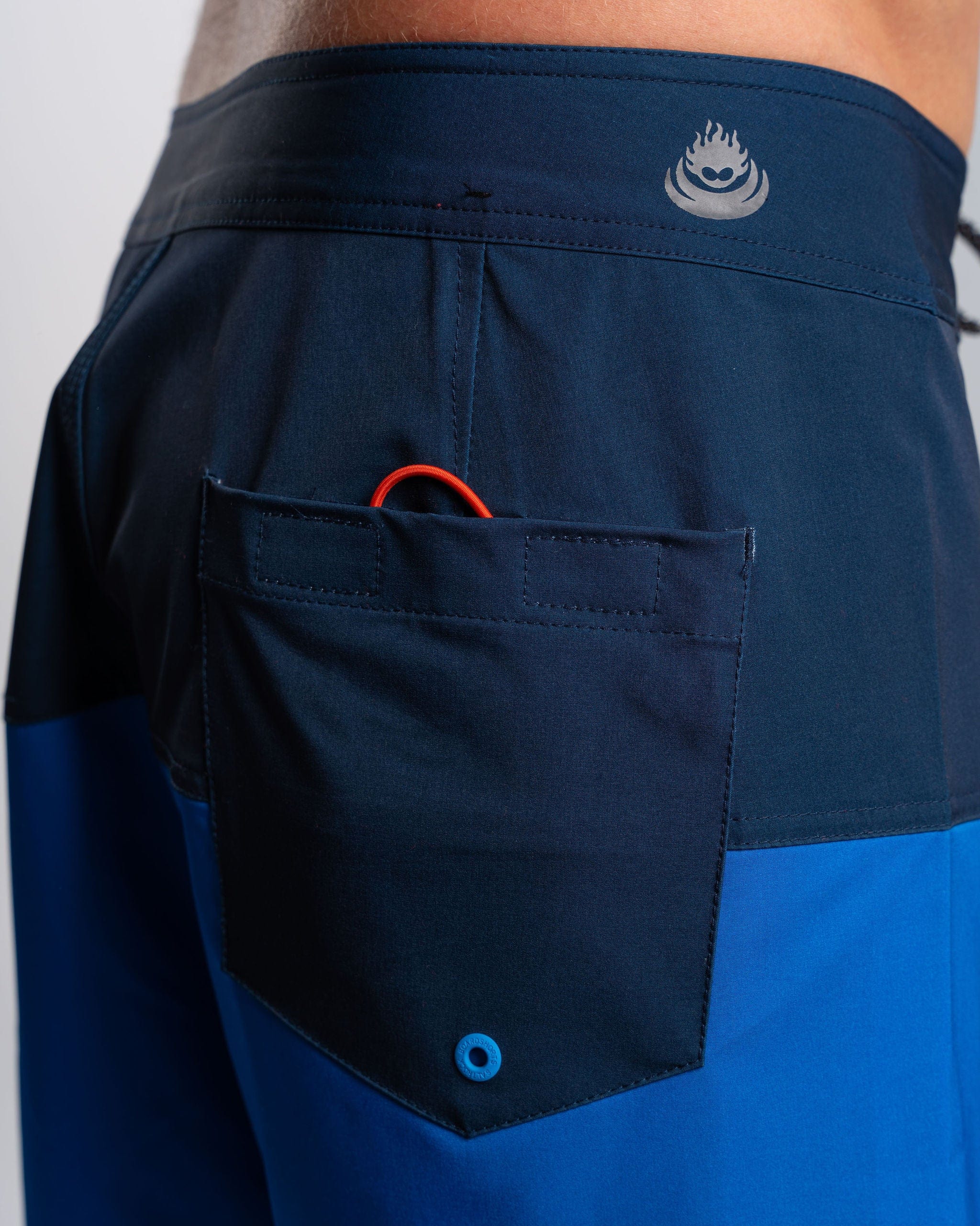 Eden Block Mens Boardshorts in Blue - Image 7