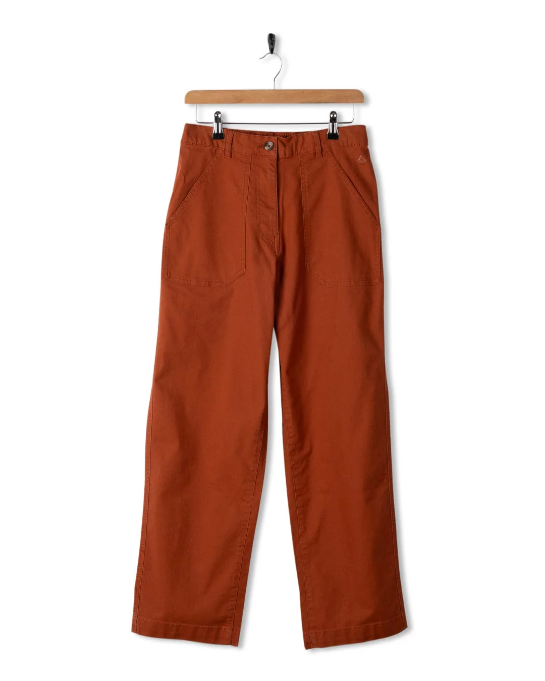 Enya Womens Trousers in Brown - Image 6