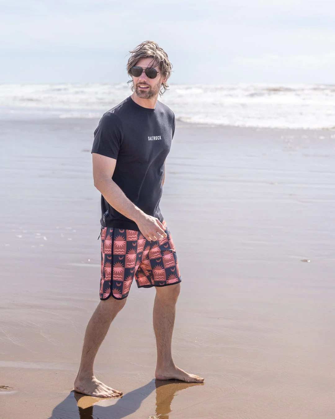 Equinox Mens Boardshorts in Grey