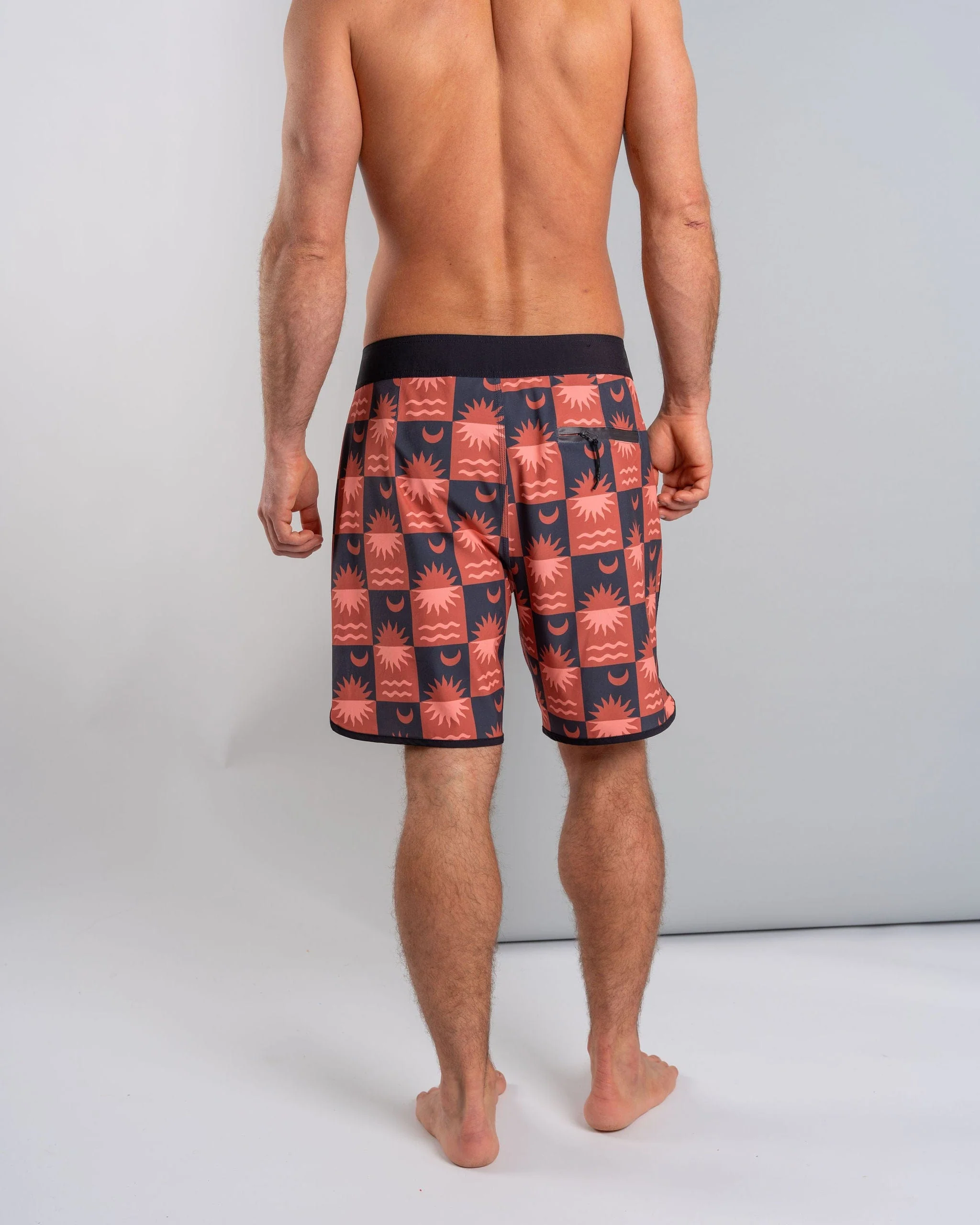 Equinox Mens Boardshorts in Grey - Image 10
