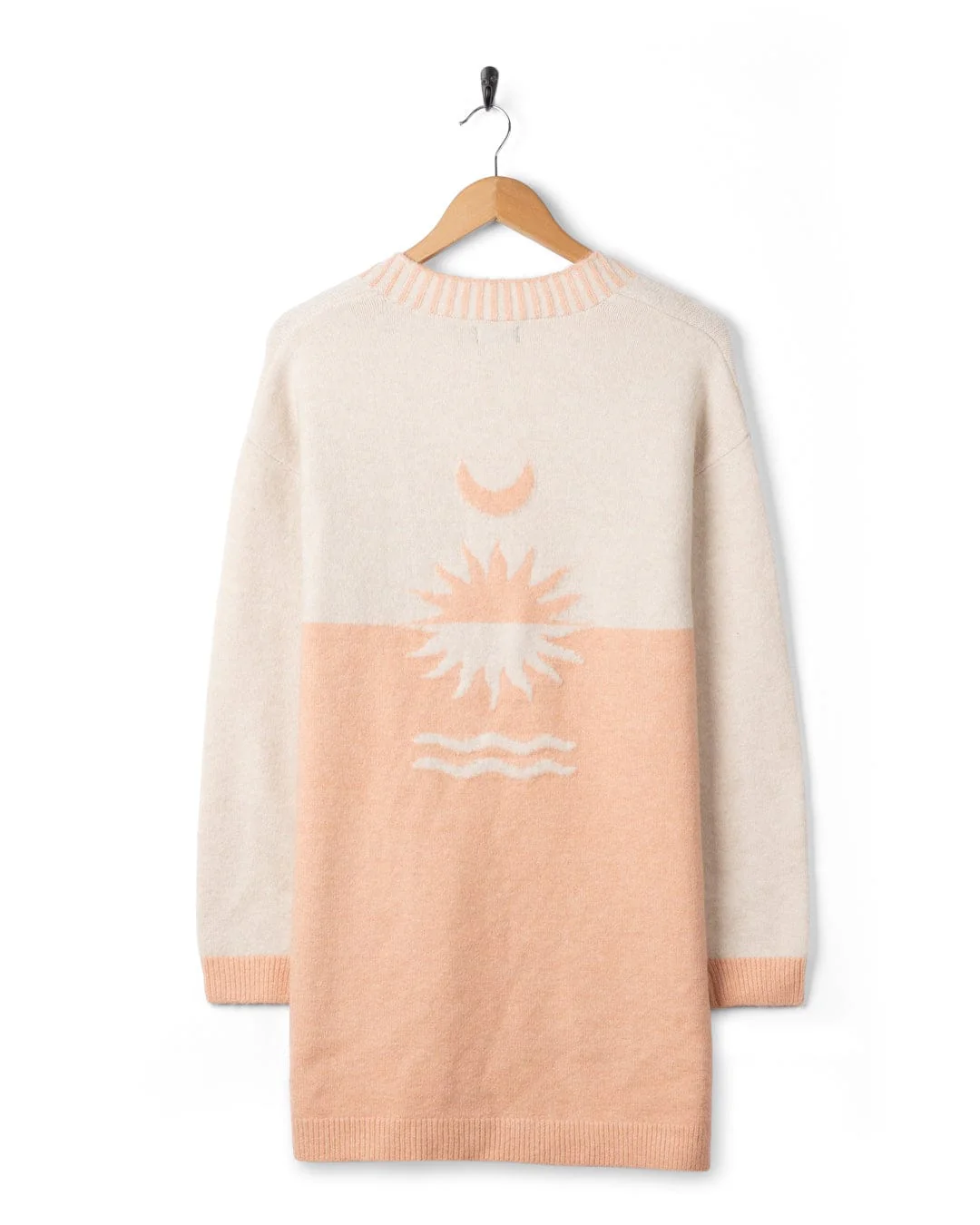 Equinox Womens Cardigan in Cream - Image 5
