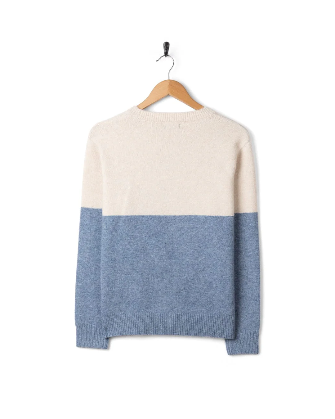 Equinox Womens Long Sleeve Crew Jumper in Blue - Image 7