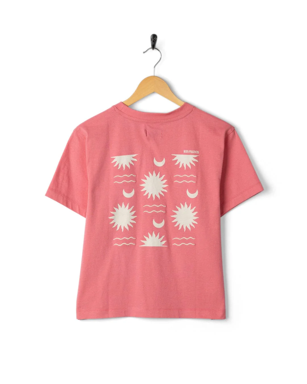 Equinox Womens Boxy T-Shirt in Pink - Image 4