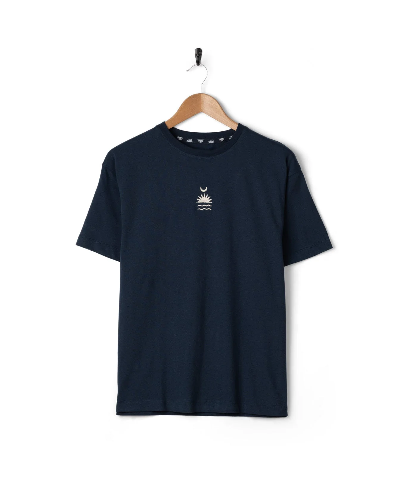 Equinox Womens Oversized Short Sleeve T-Shirt in Blue - Image 7
