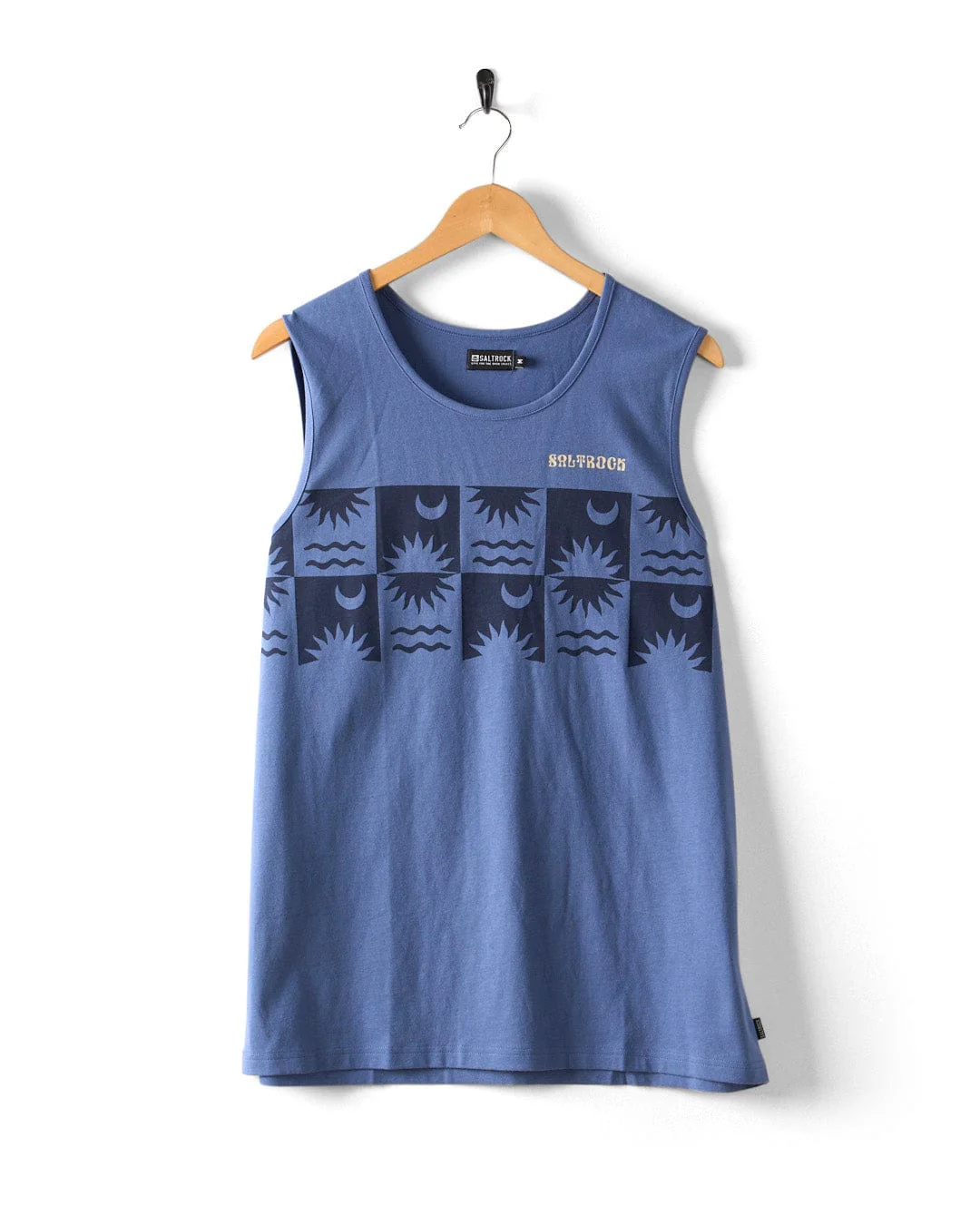 Equinox Stripe Mens Vest in Blue - Image 6