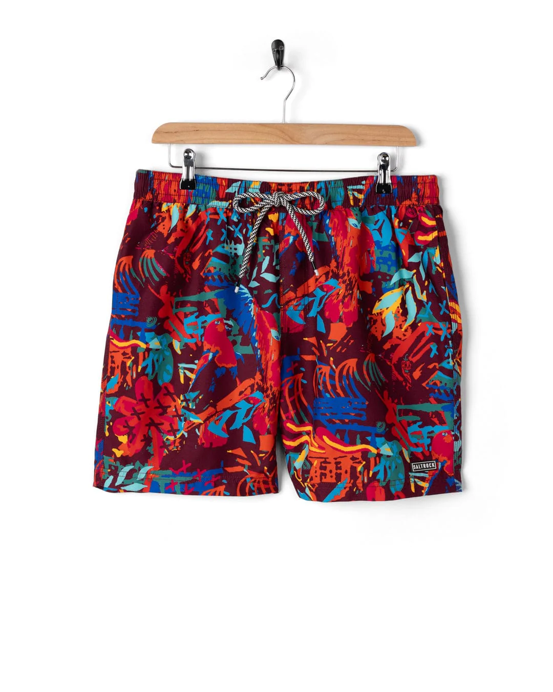 Escapism Mens Swim Shorts in Multi - Image 3