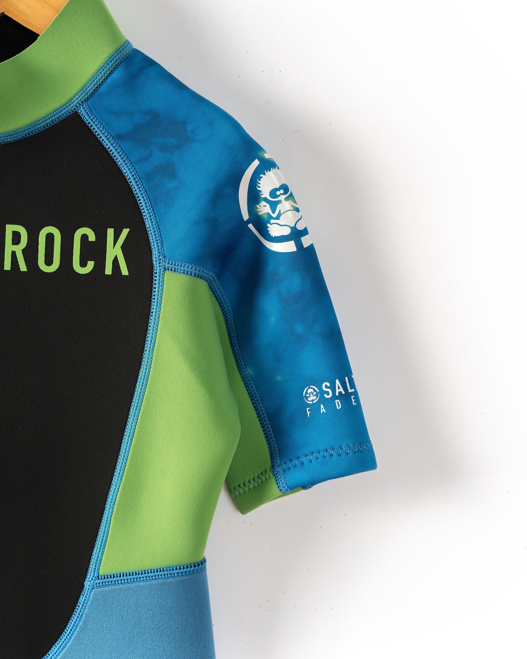 Fader Kids 3/2 Shortie Wetsuit in Blue - Image 6