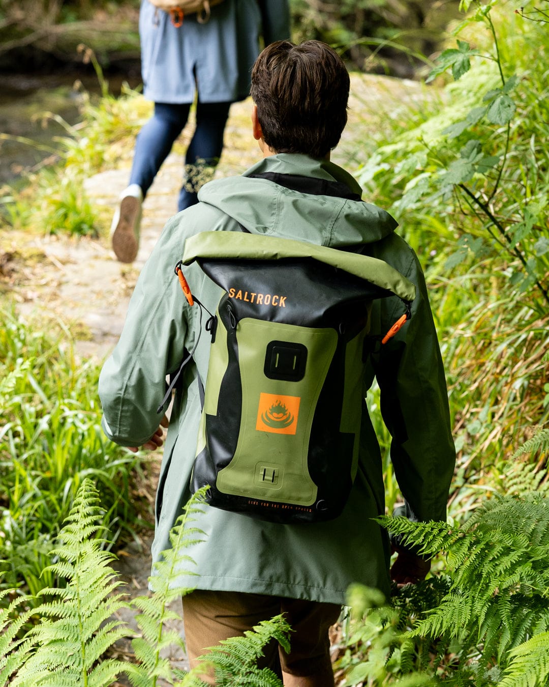 Fathom Drybag Backpack Green - Image 2